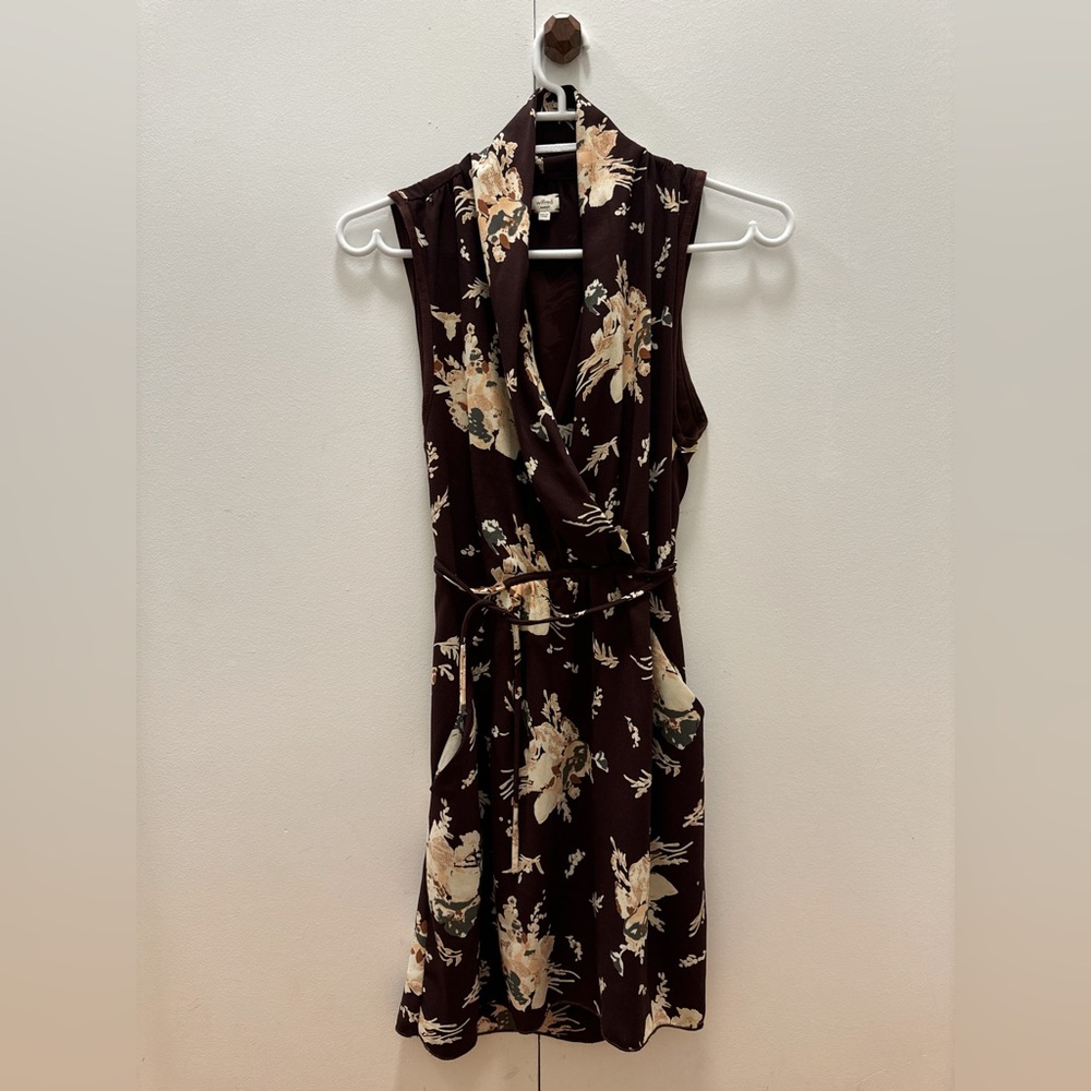 Wilfred Sabine Dress - Burgundy Flowers XS